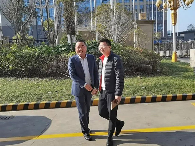 新春伊始，龍灣區空（kōng）港管委會領導率隊蒞臨集團走（zǒu）訪慰（wèi）問