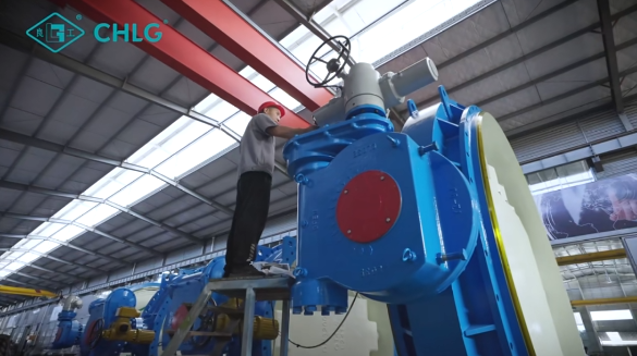 DN5000電動真空蝶閥如期交付，青青视频国产在线播放閥（fá）門助力新疆2*330MW燃煤（méi）發電機組建設